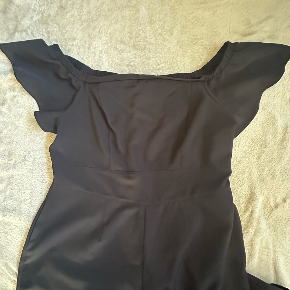 Lane Bryant Wide Leg Jumpsuit Size 16 - Picture 7 of 14
